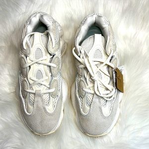 [Sold on Mercari] Yeezy 500 Bone White
